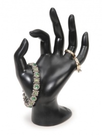 Darice 1999-1612 Polyresin Hand Form Bracelet Display, Black Darice 1999-1612 Polyresin Hand Form Bracelet Display, Black