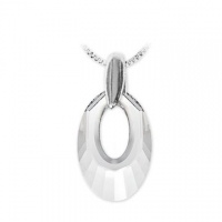 Ashley Arthur Crystal Vue .925 Silver 20mm White Helios Pendant Tapered Bale Made with Swarovski Ele Ashley Arthur Crystal Vue .925 Silver 20mm White Helios Pendant Tapered Bale Made with Swarovski Ele