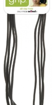 Scunci No-slip Grip Flat Black Headwraps, 9mm Scunci No-slip Grip Flat Black Headwraps, 9mm