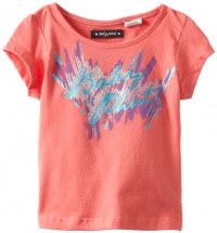 Baby Phat - Kids Girls 2-6X Logo Art Tee, Coral, 5/6 Baby Phat - Kids Girls 2-6X Logo Art Tee, Coral, 5/6