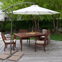 Coral Coast 9-ft. Offset Umbrella Size-Color - 9 - Tuscan Coral Coast 9-ft. Offset Umbrella Size-Color - 9 - Tuscan