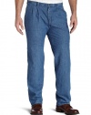 Lee Men's Wrinkle Resistant Double Pleat Denim Pant