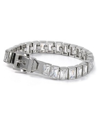 Michael Kors Silver Crystals Tennis Bracelet Michael Kors Silver Crystals Tennis Bracelet