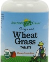 Amazing Grass Organic Wheat Grass Tablets, 200-Count Bottle