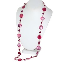 36 Multi Color Genuine Freshwater Pearl 8-9mm Pearl and 20mm Round Necklace 36 Multi Color Genuine Freshwater Pearl 8-9mm Pearl and 20mm Round Necklace