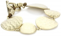 Kenneth Cole New York Gold-Tone Circle Disk Toggle Bracelet Kenneth Cole New York Gold-Tone Circle Disk Toggle Bracelet