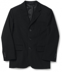 Calvin Klein Boys 8-20 Husky Bi-Stretch Blazer,Black,16 Calvin Klein Boys 8-20 Husky Bi-Stretch Blazer,Black,16
