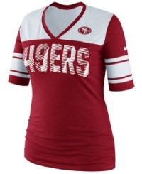 Game on! Make it known San Francisco 49ers fans mean business with this NFL t-shirt from Nike. Game on! Make it known San Francisco 49ers fans mean business with this NFL t-shirt from Nike.