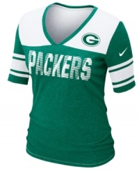 Game on! Make it known Green Bay Packers fans mean business with this NFL t-shirt from Nike. Game on! Make it known Green Bay Packers fans mean business with this NFL t-shirt from Nike.