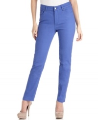 Colored jeans are so on-trend for spring - get a pair that flatter you in all the right places in this look from Not Your Daughter's Jeans! Colored jeans are so on-trend for spring - get a pair that flatter you in all the right places in this look from Not Your Daughter's Jeans!