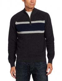 IZOD Men's Shaker Chest Stripe Sweater IZOD Men's Shaker Chest Stripe Sweater