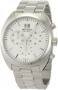Movado Men's 0606477 Datron Quartz Chronograph Stainless-Steel Silver Dial Watch Movado Men's 0606477 Datron Quartz Chronograph Stainless-Steel Silver Dial Watch