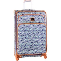 Diane Von Furstenberg Luggage Dvf Baby Hearts Vintage 28 Inch Expandable Spinner, Navy, One Size Diane Von Furstenberg Luggage Dvf Baby Hearts Vintage 28 Inch Expandable Spinner, Navy, One Size