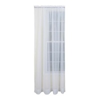 Stylemaster Elegance 60 by 120-Inch Sheer Voile Panel, White Stylemaster Elegance 60 by 120-Inch Sheer Voile Panel, White