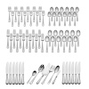 Gorham Fairfax 66-Piece Sterling Flatware Place Set, Service for 12