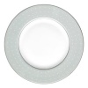 Monique Lhuillier Waterford Dinnerware, Etoile Platinum Blue Accent Plate