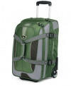 High Sierra AT656 Carry On Expandable Wheeled Duffel with Backpack Straps