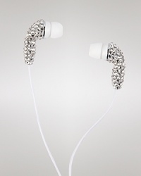 We're all ears with these Jimmy Crystal earbuds, which work a louder-is-better vibe with bold crystal accents. We're all ears with these Jimmy Crystal earbuds, which work a louder-is-better vibe with bold crystal accents.