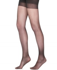 Give bulge the boot with these super shaping sheers from Berkshire. Equipped with built-in butt booster and control top, they firm, lift and shape your derriere for a perfect rear view, while flattening your tummy and slimming hips and thighs. Graduated compression provides an energizing effect, while the gorgeous coverage looks like a concealer for your legs. Give bulge the boot with these super shaping sheers from Berkshire. Equipped with built-in butt booster and control top, they firm, lift and shape your derriere for a perfect rear view, while flattening your tummy and slimming hips and thighs. Graduated compression provides an energizing effect, while the gorgeous coverage looks like a concealer for your legs.