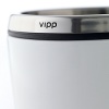 The Vipp toothbrush holder features two separate inner sections for easy storing of multiple items, and rubber base for optimum grip and stability. Easy to disassemble for cleaning.