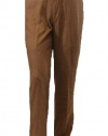 Polo Ralph Lauren Men's Linen Cotton Preston Pants-BROWN-40W X 30L