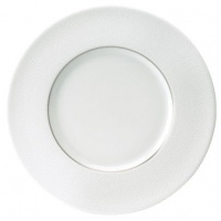Philippe Deshoulieres Seychelles Platinum Filet Round Cake Plate 12 in Philippe Deshoulieres Seychelles Platinum Filet Round Cake Plate 12 in