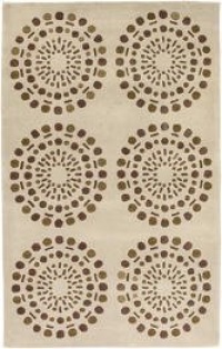 Surya BST-435 Bombay Cream 2-Feet by 3-Feet Area Rug Surya BST-435 Bombay Cream 2-Feet by 3-Feet Area Rug