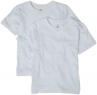 Calvin Klein Underwear Boys 8-20 2 Pack T-Shirt,White,X-Large 16/18 Calvin Klein Underwear Boys 8-20 2 Pack T-Shirt,White,X-Large 16/18