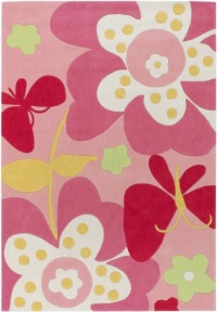 Surya CHI-1007 Chic Pink 8-Feet by 10-Feet Area Rug Surya CHI-1007 Chic Pink 8-Feet by 10-Feet Area Rug