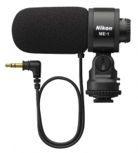 Nikon 27045 ME-1 Stereo Microphone Supplied with Wind Screen and Soft Case Nikon 27045 ME-1 Stereo Microphone Supplied with Wind Screen and Soft Case