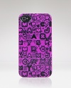 Gritty-pretty: this MARC BY MARC JACOBS iPhone case is tagged with a graffiti-inspired print.