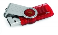 Kingston Datatraveler 101 Gen 2 With urDrive 8GB USB 2.0 (Red) Kingston Datatraveler 101 Gen 2 With urDrive 8GB USB 2.0 (Red)