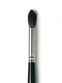 A natural brush with soft, medium-length bristles formed at a slight point to be used ideally in the crease of the eye. The Pony Tail Brush has softer and longer bristles to allow less intense layering of color and more control for blending. The bristles superior strength allows easy maneuvering of product for incredible placement. A natural brush with soft, medium-length bristles formed at a slight point to be used ideally in the crease of the eye. The Pony Tail Brush has softer and longer bristles to allow less intense layering of color and more control for blending. The bristles superior strength allows easy maneuvering of product for incredible placement.