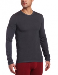 Calvin Klein Men's Micro Modal L/S Crew Pajama Top, Mink, Large Calvin Klein Men's Micro Modal L/S Crew Pajama Top, Mink, Large