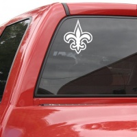 New Orleans Saints 8x8 White Team Logo Decal New Orleans Saints 8x8 White Team Logo Decal