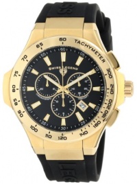 Swiss Legend Men's 40051-YG-01-R Maverick Chronograph Black Dial Black Silicone Watch Swiss Legend Men's 40051-YG-01-R Maverick Chronograph Black Dial Black Silicone Watch
