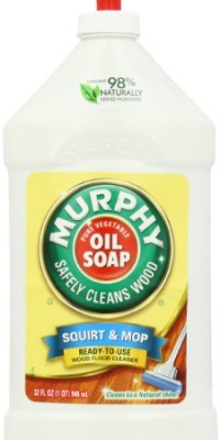 Murphy's Squirt and Mop Ready To Use Wood Floor Cleaner, 32 Ounce Murphy's Squirt and Mop Ready To Use Wood Floor Cleaner, 32 Ounce