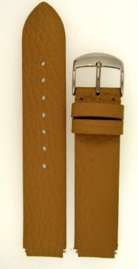 Fits Philip Stein Size 1 18mm Spicy Mustard Calf Leather Watchband with Spring Bars By JP Leatherworks Fits Philip Stein Size 1 18mm Spicy Mustard Calf Leather Watchband with Spring Bars By JP Leatherworks