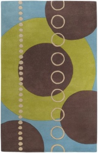 Surya FM-7013 Forum Sky 6-Feet by 9-Feet Kidney Area Rug Surya FM-7013 Forum Sky 6-Feet by 9-Feet Kidney Area Rug