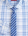 Bold diagonal stripes adorn this handsomely crafted tie of Italian silk.SilkAbout 2¼ wideDry cleanMade in Italy