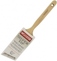 Wooster Brush 5221-2-1/2 Silver Tip Angle Sash Paintbrush, 2-1/2-Inch Wooster Brush 5221-2-1/2 Silver Tip Angle Sash Paintbrush, 2-1/2-Inch