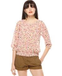 RACHEL Rachel Roy's delicately-printed blouse creates a unique look - perfect for pairing with neutrals, bright colors or denim! RACHEL Rachel Roy's delicately-printed blouse creates a unique look - perfect for pairing with neutrals, bright colors or denim!