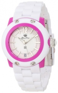 Glam Rock Women's GD4004 Miss Miami Beach White Dial White Resin Watch Glam Rock Women's GD4004 Miss Miami Beach White Dial White Resin Watch