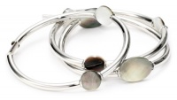 Kenneth Cole New York Basic Shell Stretch Bangle Bracelet Set Kenneth Cole New York Basic Shell Stretch Bangle Bracelet Set