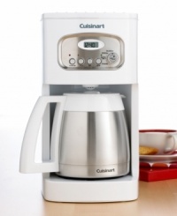 This sleek coffee maker is the perfect solution to your wake-up woes. Eye-opening, aromatic brews are easier than ever to make with fully programmable controls and a brew pause feature that lets you grab a mug full before the brewing is even complete. Three-year limited warranty. Model DCC-1150. This sleek coffee maker is the perfect solution to your wake-up woes. Eye-opening, aromatic brews are easier than ever to make with fully programmable controls and a brew pause feature that lets you grab a mug full before the brewing is even complete. Three-year limited warranty. Model DCC-1150.