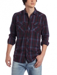 ambiguous Men's Alistair Long Sleeve Woven Shirt ambiguous Men's Alistair Long Sleeve Woven Shirt