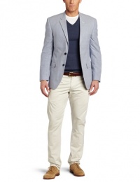 Tommy Hilfiger Men's Trim Fit 2 Button Side Vent Gingham Sport Coat Tommy Hilfiger Men's Trim Fit 2 Button Side Vent Gingham Sport Coat