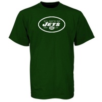 NFL Men's New York Jets Logo Premier Tee Shirt, Green NFL Men's New York Jets Logo Premier Tee Shirt, Green