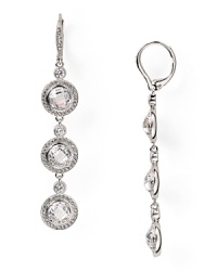 Crafted of cubic zirconia and rhodium plate, this pair of Lora Paolo earrings are a sophisticated evening choice. Make them your next party pair. Crafted of cubic zirconia and rhodium plate, this pair of Lora Paolo earrings are a sophisticated evening choice. Make them your next party pair.
