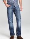 Nudie Jeans Straight Leg Jeans 33x34 Blue Hank Rey Organic Cotton jeans Euro 49 Made in Italy 33/34